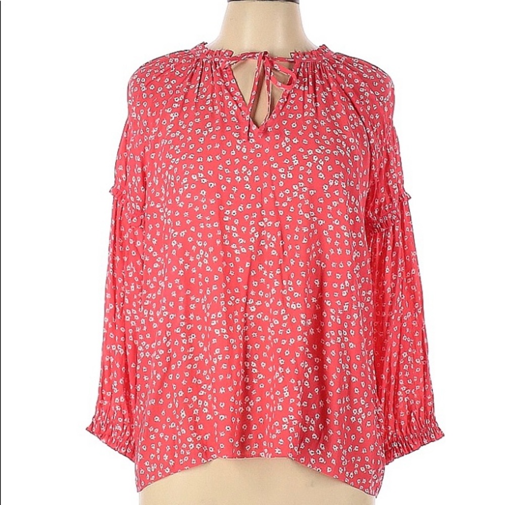 Gap L long sleeve blouse